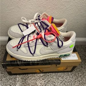 NIKE x OFF WHITE DUNK LOW LOT 15